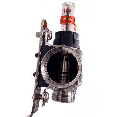 Debitmetre ale distribuitorului pentru încălzire în pardoseală cu 6 circuite Nordic Tec INOX-6 RO6