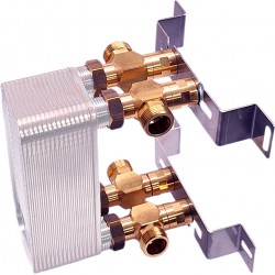 Kit de montaj pentru schimbător de căldură cu plăci DN25 - 1" 2