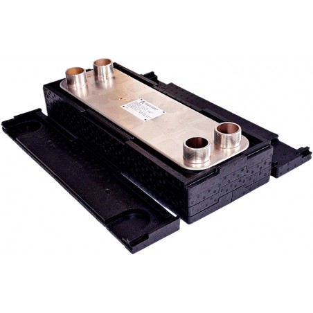 Schimbător de căldură in plăci NORDIC TEC Ba-95-30 2" izolatia