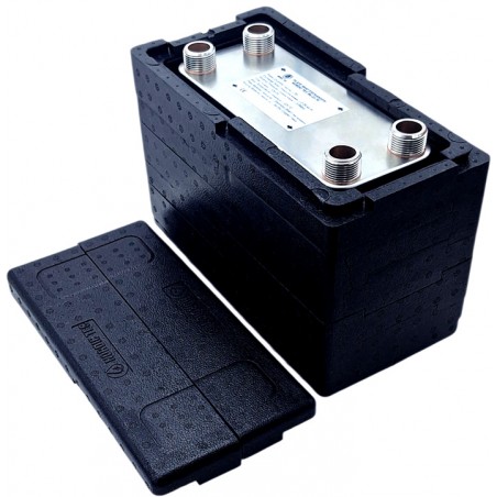 schimbator pompa de caldura 14 kW izolatia Nordic Tec Ba-32-70 RO4