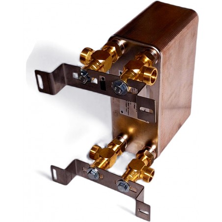 schimbator de caldura in placi cu montaj Nordic tec Ba-32-70 RO4