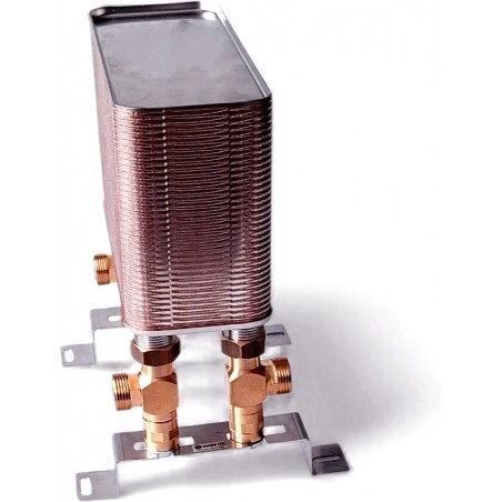 schimbator de caldura centrala termica cu montaj Nordic Tec Ba-32-70 RO4