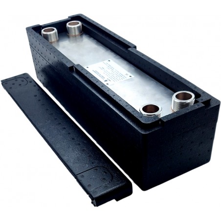 schimbator de caldura in placi cu izolatie Ba-60-40 RO3 Nordic Tec