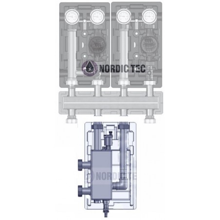 Separator hidraulic Nordic Tec K schema RO1