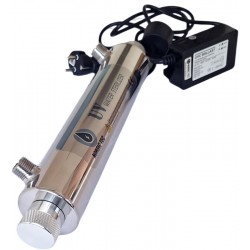 Sterilizator cu lampă UV apă | Nordic Tec UVC PHILIPS 16W 2GPM 1/2" 2