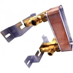 Schimbător de căldură cu 20 plăci NORDIC TEC Ba-12-20 3/4" 45kW 2