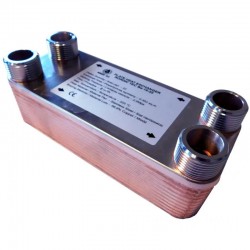 Schimbător de căldură NORDIC TEC Ba-16-22 1" 100 kW