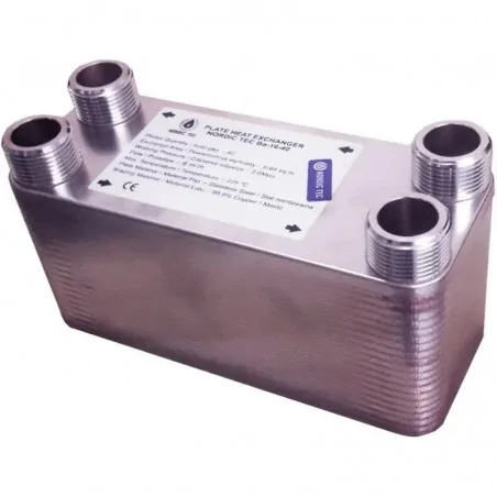 Schimbător de căldură NORDIC TEC Ba-16-40 1" 150 kW 24kW