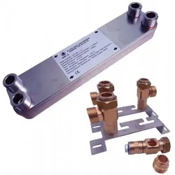 Schimbător de căldură cu plăci Nordic Tec Ba-23-12 3/4" 55kW SLIM 2