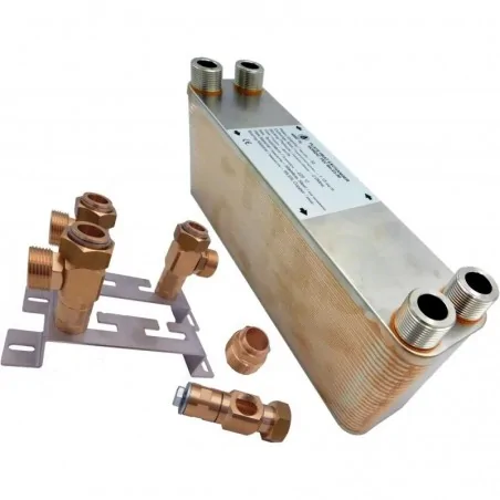 Schimbător de căldură cu plăci Nordic Tec Ba-23-40 3/4" montaj