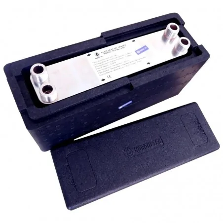 Schimbător de căldură cu plăci Nordic Tec Ba-23-70 3/4" izolatia