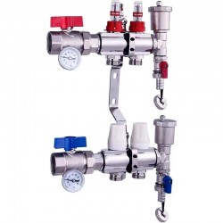 Distribuitor încălzire pardoseală NORDIC Tec 2 circuite