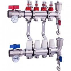 Distribuitor încălzire pardoseală NORDIC Tec 4 circuite