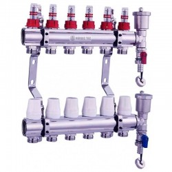 Distribuitor încălzire NORDIC Tec STANDARD 6 cai