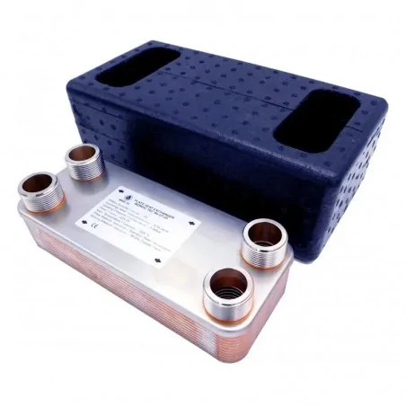 Schimbător de căldură cu 20 plăci NORDIC TEC Ba-32-20 izolatia