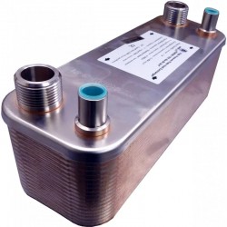 Schimbător de căldură Gaz-Apă NORDIC TEC Ba-26-50-F 1,3m² 13 kW
