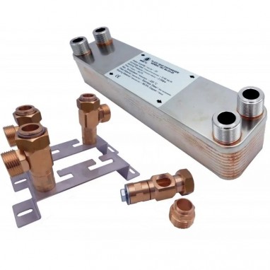 Schimbător de căldură Nordic Tec Ba-60-30 - montaj system 1 1/4"
