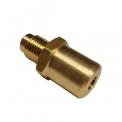 Niplu pentru schimbător de căldură de sudat: Țeavă 7/8" | Filet 3/8" SAE 2