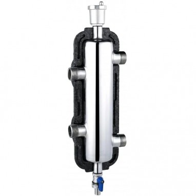 Separator hidraulic Nordic Tec 4 x 1" - 50kW cu izolație