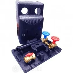Grupă de pompare nemixată DN25 NORDIC TEC 130 mm