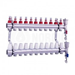 Distribuitor încălzire NORDIC Tec STANDARD 11 cai RO