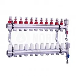 Distribuitor încălzire NORDIC Tec STANDARD 11 cai RO