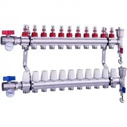 Distribuitor încălzire pardoseală NORDIC Tec 11 circuite Romania
