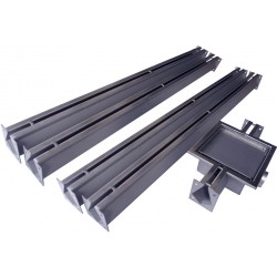 Sistem Drenaj Canal de scurgere Rigolă pentru beton 6m 2