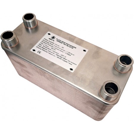 Schimbător de căldură cu 50 plăci Nordic TEc Ba-32-50