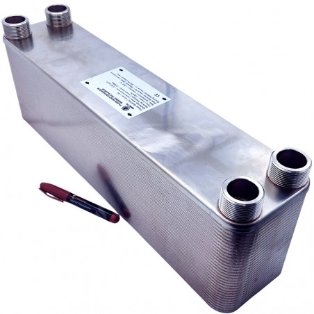 Schimbător de căldură cu plăci Nordic Tec Ba-60-60 120 kW RO08