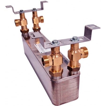 Schimbător de căldură 100 kW Montaj Nordic Tec Ba-60-50 RO6