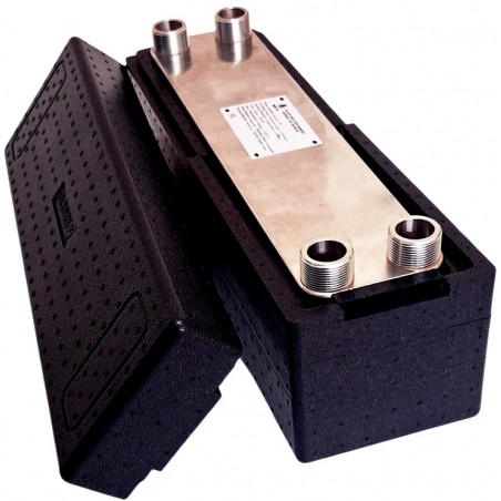 Schimbător de căldură cu plăci izolatie Nordic Tec Ba-60-50 RO68