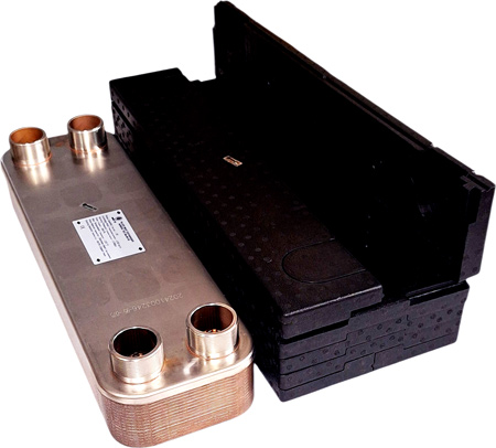 Schimbător de căldură ulei-apă Nordic Tec Ba-95-30