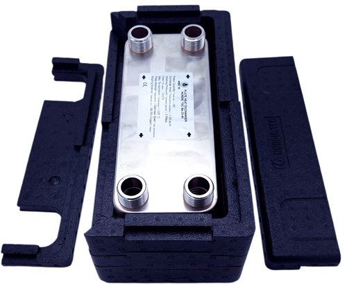 Izolația a schimbătorului de căldură cu plăci