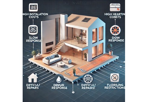Care sunt dezavantajele încălzirii în pardoseală? Care sunt dezavantajele încălzirii în pardoseală?