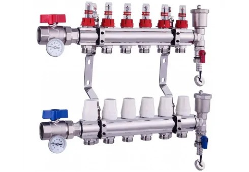 Compendiu de cunoștințe despre distribuitoarele pentru încălzire în pardoseală - întrebări și răspunsuri Compendiu de cunoștințe despre distribuitoarele pentru încălzire în pardoseală - întrebări și răspunsuri