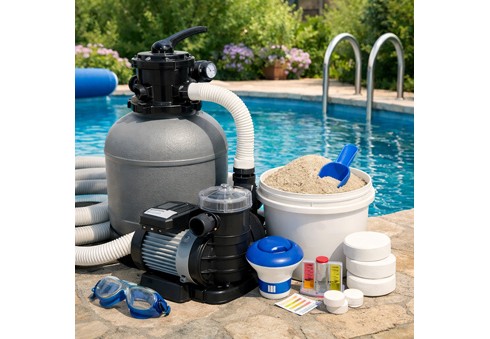 Pompă cu filtru de nisip pentru piscină - ce trebuie să știi