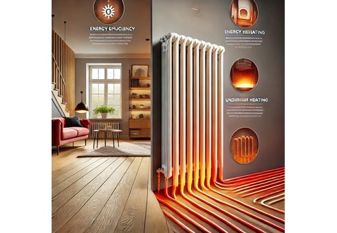 Încălzire în pardoseală vs radiatoare - comparăm opțiunile Încălzire în pardoseală vs radiatoare - comparăm opțiunile