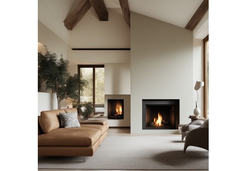 Racordarea șemineului la un sistem închis printr-un schimbător de căldură Racordarea șemineului la un sistem închis printr-un schimbător de căldură