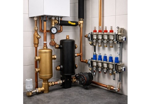 Separator hidraulic pentru centrală pe gaz – este necesar?