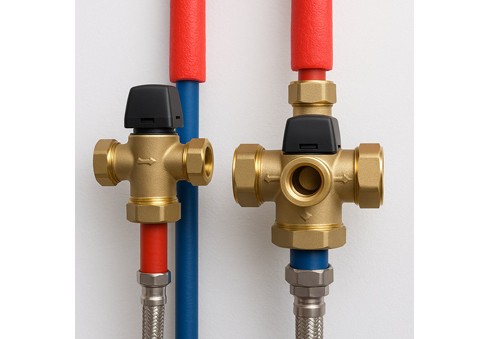 Robinet în trei căi sau în patru căi într-o instalație de încălzire centrală? Robinet în trei căi sau în patru căi într-o instalație de încălzire centrală?